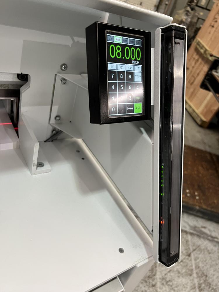 Lot #51: 2016 EBA 5260 Paper cutter with Programmable/Touch Screen ...